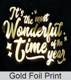 Gold Foil Print luxury bags